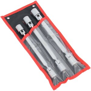 4 in 1 Flexi Head Metric Socket Wrench Set Dual Head Sizes 8-19 mm