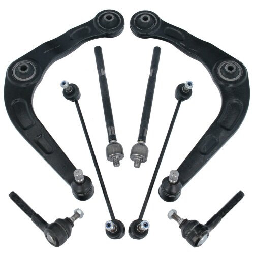 QUERLENKER kitSET QUERLENKERkit8-pcs frontVORN VORDERACHSE PEUGEOT 206