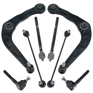 QUERLENKER kitSET QUERLENKERkit8-pezzi fronteVORN VORDERACHSE PEUGEOT 206