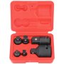 AdapterkitKraft-Ausführung 6-pcs. Set kitmattschwarz 1/4 3/8 1/2 3/4 innen