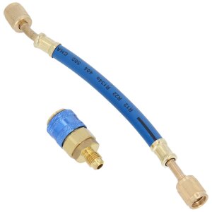 UV Lecksuchset Klimatyzacjan Led Lampe Schuzbrille Adapter R407c R410a /R134A