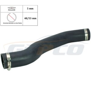 TURBOSCHLAUCH LADELUFTSCHLAUCH FORD FOCUS II MK2 C-MAX 1.6 TDCI 6M516K863G 48/53
