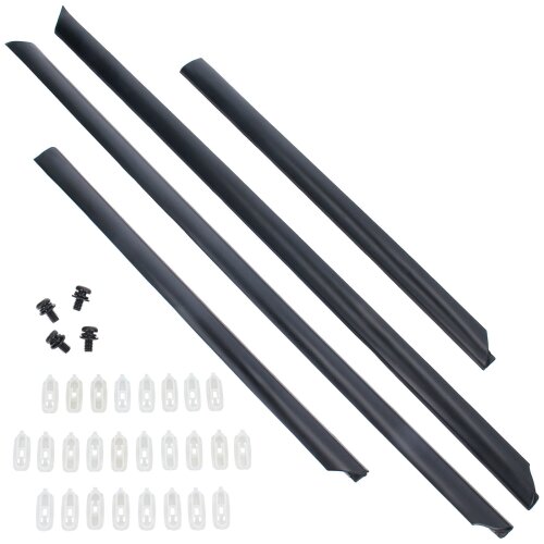 GEPCO Door moldings, lower moldings, compatible with Audi A4 B5 Sedan and Avant