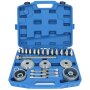 31 pcs. Set para Radlager Radnabe Wechsel-Werkzeug Universal BMW Audi VW Ford T5