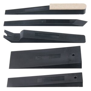 5tlg Montagekeil Set Montagehebel Kunststoffkeil PVC Keil...
