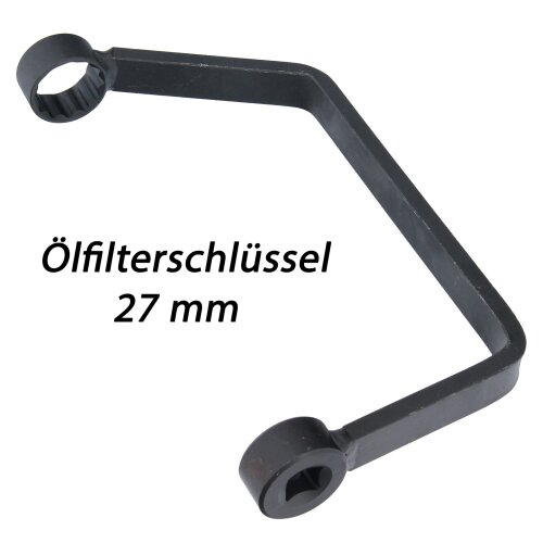 27 mm Oil Filter Removal Tool Wrench PSA Ford Peugeot Citroen 2.0 2.2 HDi TDCi