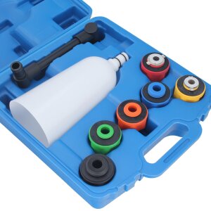 GEPCO 8pc Car Topping Up Engine Oil Funnel Filling System Set Spillproof Oil Filter