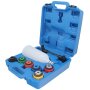GEPCO 8pc Car Topping Up Engine Oil Funnel Filling System Set Spillproof Oil Filter
