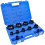 GEPCO Set especial de 11 piezas para aflojar tuercas ranuradas de 22 a 75 mm, herramienta