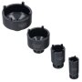 GEPCO Set especial de 11 piezas para aflojar tuercas ranuradas de 22 a 75 mm, herramienta