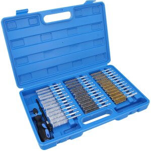 38pc Wire Brush Set Cleaning Decarbonising Injector Glow...