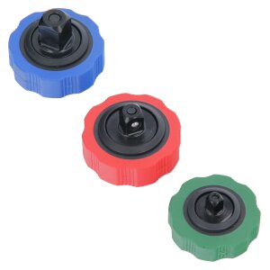 3 pc rotary wheel rachet 1/4 3/8 inches 1/2 " Quick...