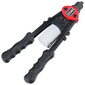 Heavy Duty Long Arms Hand Riveter Pop Blind Big Rivet Gun with Container Tool