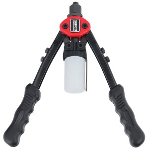 Heavy Duty Long Arms Hand Riveter Pop Blind Big Rivet Gun with Container Tool