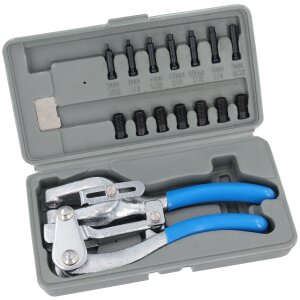 16 Piezas Kit CHAPA perforadora biselar Tenazas variables karosseriezange
