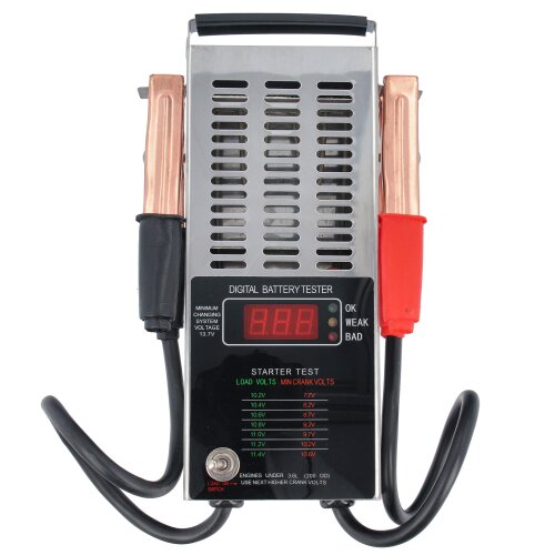 Digitaler Batterie Tester Prüfer 12V KFZ LCD Batterieprüfer 100 A Batterietester 