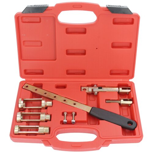 Valve Spring Compressor Set Valve Stem Seal Removal Tool 8V 12V 16V Engines 