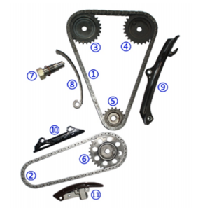 Timing Chain Kit VW Corrado Golf Passat Sharan...