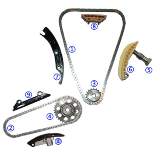 Timing Chain Kit Audi A3 TT Porsche Cayenne Seat VW 2.3 2.8 3.2