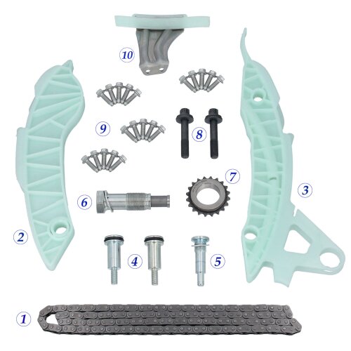 Kit Catena Distribuzione BMW 1 3 Citroen C3 C4 C5 Mini R56 Peugeot 508