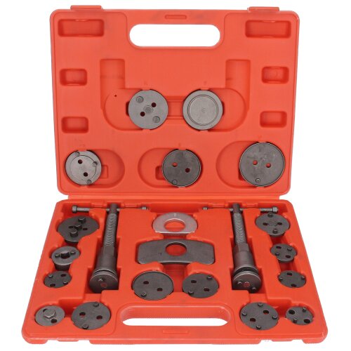 Bremskolben 21-pcs. Rücksteller Koffer mit 2 Spindeln Bremsenrücksteller SET HQ