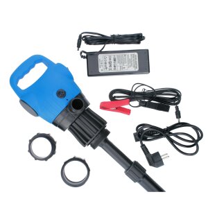 12V Pompa Elettrica Tamburo per Barile Fusti di Travaso Liquidi Urea AdBlue