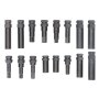 Locking Lug Nut Master Set Wheel Lock Spline Star Hex Key Removal Tool Kit 16 Pc