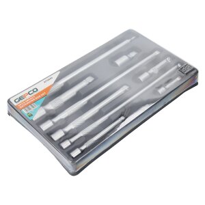 Jeu de Rallonges Basculants 6,3 mm 1/4" 10 mm 3/8" 12,5 mm 1/2" 50-250 mm 9 Pcs