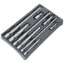 Jeu de Rallonges Basculants 6,3 mm 1/4" 10 mm 3/8" 12,5 mm 1/2" 50-250 mm 9 Pcs