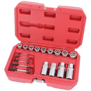 Screw and Stud Extractor Remover Set for Rounded Damaged...