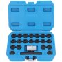 Wheel Nut Key Locking Set fits BMW F01 F02 F10 F11 F12 F20 F30 F32 F34 22 pcs