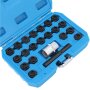 Wheel Nut Key Locking Set fits BMW F01 F02 F10 F11 F12 F20 F30 F32 F34 22 pcs