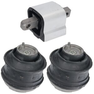 Engine Mounting Gearbox Front Rear fits Mercedes-Benz C E...