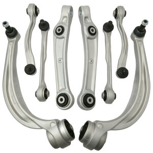 GEPCO Suspension Control Arm Set Front Axle for Audi A6...