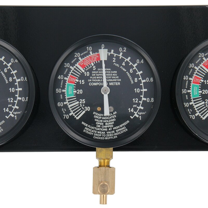 Fuel Vacuum Carburetor Synchronizer Carb Sync Gauge Pressure Set Auto