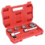 9pc Threading Die Adapter Set M3 - M14 With Extensions & Hex Adapter