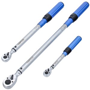 Drive Calibrated Ratchet Torque Wrench Set 1/2" +...
