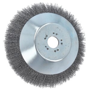 200mm Rotary Steel Wire Wheel Brush Cup Crimp Bevel Wheel Angle Grinder