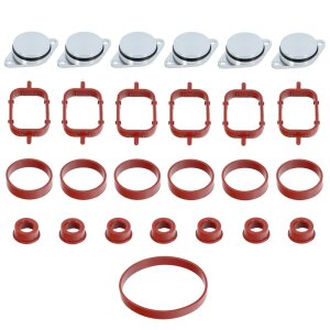 6x 32mm SWIRL FLAP Dobturation Kit avec Collecteur Joint...