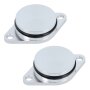 6x 32mm SWIRL FLAP Dobturation Kit avec Collecteur Joint pour BMW M57 E39 E46
