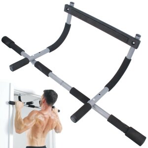 GEPCO Indoor Pull Up Bar Fitness Door Frame Wall Chin Up...