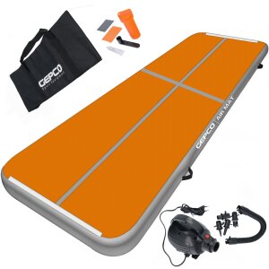 3M Tapis Gonflable de Gymnastique Airtrack Tapis avec...