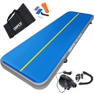 4M Tapis Gonflable de Gymnastique Airtrack Tapis...