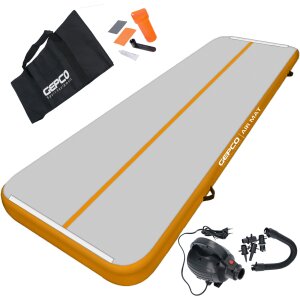 4M Tapis Gonflable de Gymnastique Airtrack Tapis avec...