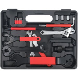 37-pcs Boîte à Outils de Vélo Ensemble doutils de Vélo Réparation doutils