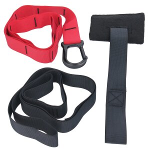 Schlingentrainer Suspension Expander Sling Training Band mit Türanker ROT