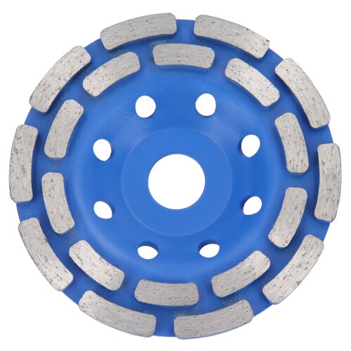 3/5/10 Segmento Diamantato Mola Tazza Disco doppio Riga Smerigliatrice Ø 125 mm