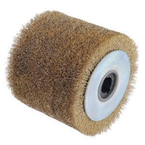 GEPCO Sanding Roller 120 x 100 x 19 mm Satin Machine Glazing Roller Sanding Roll Gold