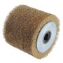 GEPCO Sanding Roller 120 x 100 x 19 mm Satin Machine Glazing Roller Sanding Roll Gold