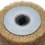 GEPCO Sanding Roller 120 x 100 x 19 mm Satin Machine Glazing Roller Sanding Roll Gold